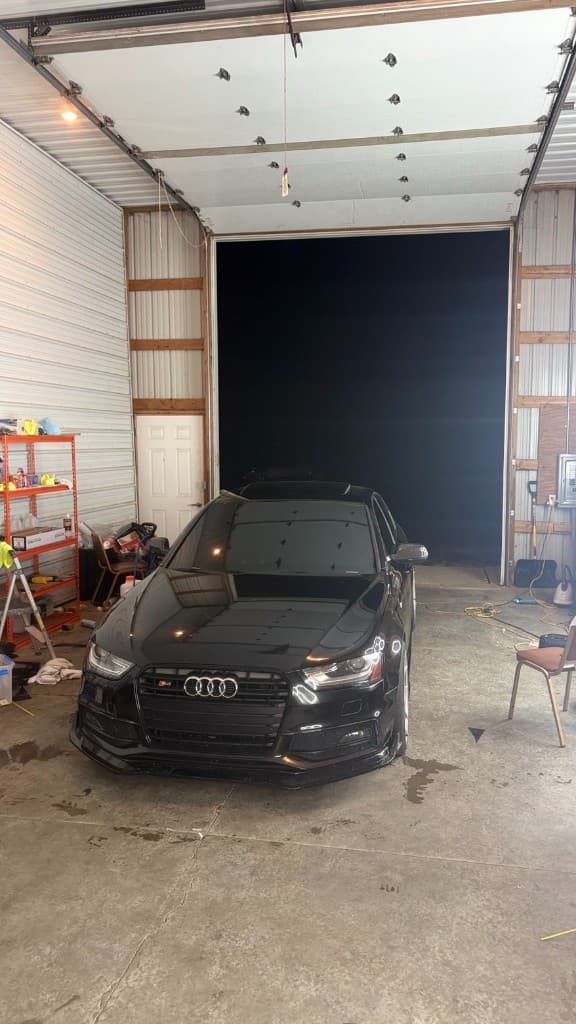 Audi S4 with professional window tint