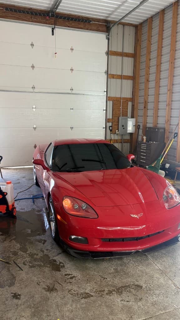 Chevrolet Corvette with professional window tint