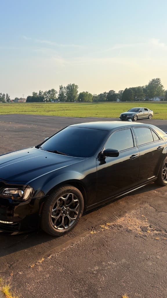 Chrysler 300 with professional window tint