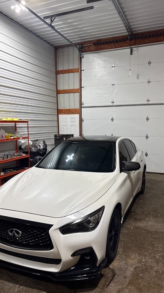 Infiniti Q50 with professional window tint
